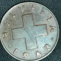 İSVİÇRE  1963   2  RAPPEN