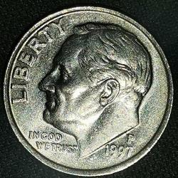 AMERİKA 1997 P  1 DİME