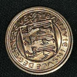 GUERNSEY 1971   1/2  PENNY