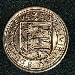 GUERNSEY 1971   1/2  PENNY