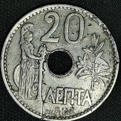 YUNANİSTAN  1912   20 LEPTA