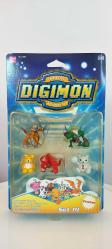 2000 Yılı Digimon 5 Figure Pack Set III Bandai Üretim Orijinal