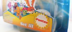 2000 Yılı Digimon 5 Figure Pack Set III Bandai Üretim Orijinal