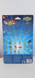 2000 Yılı Digimon 5 Figure Pack Set III Bandai Üretim Orijinal