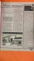 HAYAT DERGİSİ - 16 EYLÜL 1971 KAPAK : DİLLERE DESTAN HAREM – JUDY JONES – TELGRAFIN TELLERİ – EMIN ELGIN – FERHUNDE ELGIN – KAMURAN SEV – CAROL – HANCİ AİLESİ – KATHLEEN WELLS – AMERICAN FIELD SERVICE – ANDY BEHLEN – OSKAY AİLESİ – RALPH WARREN – POZANTI AİLESİ – SELİM POZANTI – TÜRK MUTFAĞI – MANTI – BOĞAZ DONDURMASI – CAROLINE BREWSTER – REES MORGAN – VALERIE MORGAN – TIM MORGAN – STEPHEN FARADAY – MARK WEBSTER – HELEN WEBSTER – ERIC – JASON – SISLI KORU – ELIZABETH OGILVIE – MERAL GASPIRALI – ŞEVKET RADO – HİKMET FERİDUN ES – ÇETİN EMEC - ETİ ZİYAN ETMEDEN BİR DANA NASIL BÖLÜNÜR – DANA ETİ PARÇALAMA ŞEMASI – GERDAN – BOYUN – PİRZOLA – BÖĞÜR – FİLETO – KUYRUK – KUYRUK SOKUMU – BUT – KÜLBASTI – KÜREK – GÖĞÜS – ÜST GÖĞÜS – SIĞIR GÖĞSÜ – KARM – ET VE BALIK KURUMU – KASAP ENFLASYONU – HÜSEYİN KAZIM KADRİ – TÜRK LÜGATI – ACEMİ CERRAH – ŞEVKET RADO – MİLLETLER BİRBİRLERİNİ TANIDIKÇA – TURİZM – MİLLETLERARASI YAKINLAŞMA – AMERİKAN FIELD SERVICE – JUDY JONES – EMIN ELGIN – FERHUN -- 50 SAYFA