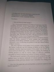 Improvement of Balkan History Textbooks Project Reports ( Balkan Tarih Ders Kitaplarının İyileştirilmesi Projesi Raporları. )