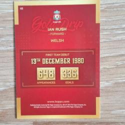 Ian Rush Topps Gold Drip Legend Özel