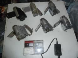 SONY MİNİ DV KAMERA 6 ADET ARIZALI+1 ADET ŞARJ ADAPTÖRÜ