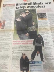 MİLLİYET GAZETESİ MİLLİYET CAFE GAZETESİ DOĞUM GÜNÜ GAZETESİ  - 11 ŞUBAT 2008 - gençlik sırrı estetik değil stressiz hayat-Nilüfer-Ayşe nazlı-fashion TV’den illüzyon defile-Şebnem Schaeffer-bora bağcı-Sezen Aksu-Yaşar-Ezgi’nin Günlüğü-Ebru Şallı-Aziz Valentina-Nilay Örnek-Naim Dilmener-birlikteliğimiz arz meselesi-Şükran Pekkan-her köşe yazarı mekan yazan biri bizi eleştirmesin