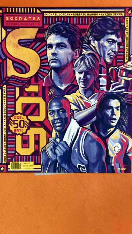 SOCRATES DÜŞÜNEN SPOR DERGİSİ 2019 MAYIS MICHAEL JORDAN