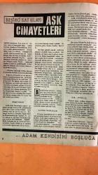 SİZ DERGİSİ -  21 ŞUBAT 1966 KAPAK : EŞLER BİRBİRİNİ NİÇİN ALDATIRLAR – AŞKTAN DA ÜSTÜN – ÖNSEZİ VE ALTINCI DUYU – DÜMBÜLLÜ – ANJELIK VE KRAL – AYHAN IŞIK – MEMDUH ÜN – FATMA GİRİK – TALAT GÖZBAK – M. ALİ AKPINAR – NAMUSUM İÇİN – NURLAN SAN – EROL TEZEREN – BİLGE OLGAÇ – BABASIZ YAŞAYAMAM – ÜÇÜNÜZÜDE MIHLARIM – KRALLAR KRALI – KALDIRIMLAR YANIYOR – NİKAHSIZLAR – PESEN FİLM – SAADETTİN ERBİL – FİGEN SARIER – GÖKSEL ARSOY – SUZAN AVCI – ŞINGIRDAK MELAHAT – ÜLKÜ ERAKALIN – DUYGU FİLM – GÜNAHKAR KADIN – BÜLENT ORAN – GINA LOLLOBRIGIDA – ANJELIK – MICHELE MERCIER – ROBERT HOSSEIN – SAMI FREY – JEAN ROCHEFORT – CLAUDE GIRAUD – JACQUES TOJA – FRED WILLIAMS – JOFFREY DE PEYRAC – BAHTİYARİ BEY – DESGREZ – PLESIS BELLIÈRES – LOUIS XIV – RACOCZI – NİKAH – KADER APARTMANI – KAZIM – AYLA – BEŞİNCİ KAT OLAYI – AŞK CİNAYETLERİ – ÖZGÜR BAR – TALİMHANE – TARLABAŞI – KONYA – SİZ MECMUASI - 48 SAYFA