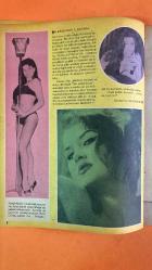 SİZ DERGİSİ -  10 NİSAN 1967 KAPAK : ZÜLFÜ GÜLER – REMZİ AYSAL – ORHAN SERTÇELİK – GÜZİDE TARANOĞLU – MUHSİNE HELİMOĞLU – ŞÜKRÜ AYHANER – SEVDA NUR – AYHAN IŞIK – JEAN GABEN – ALAIN DELON – CYD CHARISSE – ROSSANA SCHIAFFINO – TONY CURTIS – BRITT CORIN – MARINA – MEHMED SEYDA – ALBERT CAMUS – VEDAT GÜNYOL – YABANCI – SİZ MECMUASI - BRITT CORIN – MARINA BRANDO – MARLON BRANDO – GECE – KALDIRIM YOSMASI - 48 SAYFA