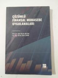 Çözümlü Finansal Muhasebe Uygulamaları