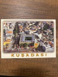 Kuşadası kervansaray  keskin color  Kartpostal 17x12 ebatında