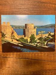 İstanbul Boğaziçi rumelihisarı Tuna  Kartpostal 15x10.5 ebatında