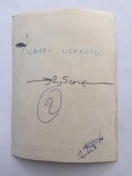 KAMURAN AKKOR'UN EŞİ VASFİ UÇAROĞLU'NUN ORİJİNAL FOTOĞRAFI - 15 x 11 cm EBADINDA