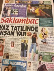 SAKLAMBAÇ TV GAZETESİ DOĞUM GÜNÜ GAZETESİ  - 23 MAYIS 2007 - Türkan Şoray-Bülent İnal-Bergüzar Korel-Angelina Jolie-Emrah-Elizabeth Taylor-Kadir İnanır-Sinan Akyüz-Emel Sayın-Darryl Hannah-Tonü Colette-Doutzen Kroes-Eva Herzigova-Sinan akyüz-Berk Çiller-Metin akpınar-Helin Avşar-Sezen Aksu-Tamer Karadağlı-Arzu Balkan-Demet Akalın-Faruk Saraç-İsmail Değirmenci-Özlem Savaş-Hatırla Sevgili
