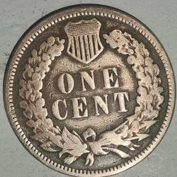 AMERİKA 1905   1 CENT İNDİA CENT