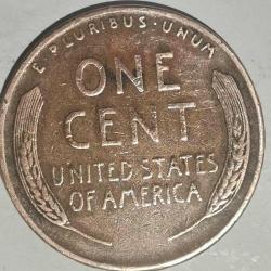 AMERİKA 1951 D     1 CENT  BUĞDAY CENT