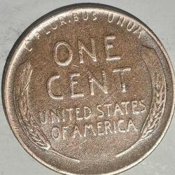 AMERİKA 1953 D      1 CENT  BUĞDAY CENT