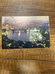 Ankara gençlik parkının gece görünüşü Kartpostal 15x10.5 ebatında