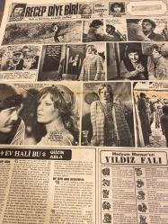 SAKLAMBAÇ GAZETESİ DOĞUM GÜNÜ GAZETESİ  - 14 OCAK 1974 - Türkan Şoray-Uğur Dündar-Sahir Özbek-Ayla Dikmen-Semra Ersoylu-Sellers-Titti-Şükran Ay-Jean Paul Belmondo-Orçun Sonat-Recep diye Biri-Nazan Adalı-Handan Adalı-Zeki Tüney-Kahraman Kral-Güzin abla-Medyum Mansurun yıldız falı
