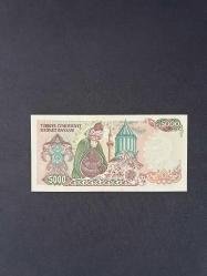 E03 seri büyük Mevlana 5000 Lira