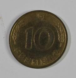 ALMANYA 1987 10 PFENNIG