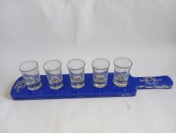 5 adet istanblue shot bardak ve servis