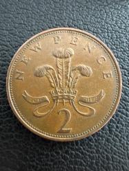 Birleşik Krallık İngiltere 2 New Pence 1971