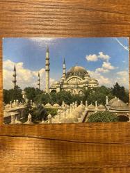 Süleymaniye camii İstanbul Kartpostal 14.5x10.5 ebatında