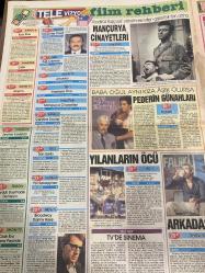 HÜRRİYET TELE VİZYON GÜNLÜK TV GAZETESİ DOĞUM GÜNÜ GAZETESİ - 30 KASIM 1992 - Tayyar yıldız-Polis dizisi Cüneyt Arkın-Ceren Akıllıoğlu-Hülya Uğur-Nergis Arı-Hülya Uğur-Taner Şener-Güneri Cıvaoğlu-Süleyman Demirel-Alcatraz Kuşçusu-Nezahat Bayram-Bülent Oral-Selami Şahin-Kevin Harris-Baba oğul aynı kıza aşık olursa-Pederin Günahları-Yılmaz Güney-Kerim Afşar-Melike Demirağ-James Coburn-Frank Sinatra-Laurence Harvey-Türkan Şoray-Nevresim icat oldu yorgan bozuldu-Sinan Özbalkan-Luc McShane-Fatma Batukan-Atilla mefruşat-Plasmen Fabrikası-Cengiz Özmen-Celalettin akyüz-Nalan Kayhan-Serpil Barlas-Kabuslara paydos-eleştiriye tıkalı kulaklar-Sevgili güzin abla-Muhteşem Nejad-Gündüz Tezmen-Azize Bergin-Ata Nirun-Astroloji-direksiyonda ojeli parmaklar-Hande Öğüt-Leyla Ağaçkoparan-Lında Evans-Burt Reynolds-Erol Evgin-Bülent Osma-Boy george-Murat Kürüz-Ümit Volkan-Yasemin Koşal-Sibel Tan-Şükrü Türen-Pembe Diziler-Tele Bakış