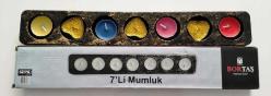 7'LİK MUMLUK (MULAR HEDİYEDİR) Görseldeki Ürün Gönderilecektir