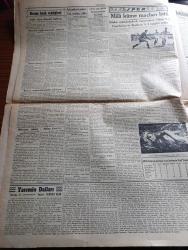 Cumhuriyet Gazetesi - 8 Temmuz 1940 - inkılap Türkiye'sinin yaptıkları ve yapacakları yazan Yunus Nadi Başmakale - iskenderiye'deki Filo teslim oldu - Fransız gemilerinin silahı alındı - Fransız başvekili muavini Laval yeni ihtilal beyannamesini hazırladı - İngiliz hava akımları Tobruk'ta İtalyan harp gemileri tahrip edildi - Almanya yunanistan'la da Ticaret Anlaşması yaptı - Fenerbahçe Beşiktaş'ı 5-2 yendi fotoğraf - Galatasaray'da Vefayı  yendi - Suriye'de muhalefet lideri Abdurrahman Şehbender katledildi - Hitler dün Ciano ile 2 saat süren bir mülakat yaptı - Tarihte Türkler ve İngilizler Yazan Ziya Şakir yazı dizisi - boğazda şirketi hayriye'nin 68 ve 54 numaralı vapurları çarpıştı fotoğraf - Florya plajları günden itibaren belediye tarafından işletilmeye başlandı - Alman beyaz kitabı - Monroe ve Doktrini Yazan Fikri Süleyman - yüzme müsabakaları - Yasemin dalları yazan Server Bedi Yazı Dizisi - afiş sanatı - bugünkü radyo programı - çapamarka - Ademi iktidar için Hormobin