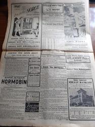 Cumhuriyet Gazetesi - 8 Temmuz 1940 - inkılap Türkiye'sinin yaptıkları ve yapacakları yazan Yunus Nadi Başmakale - iskenderiye'deki Filo teslim oldu - Fransız gemilerinin silahı alındı - Fransız başvekili muavini Laval yeni ihtilal beyannamesini hazırladı - İngiliz hava akımları Tobruk'ta İtalyan harp gemileri tahrip edildi - Almanya yunanistan'la da Ticaret Anlaşması yaptı - Fenerbahçe Beşiktaş'ı 5-2 yendi fotoğraf - Galatasaray'da Vefayı  yendi - Suriye'de muhalefet lideri Abdurrahman Şehbender katledildi - Hitler dün Ciano ile 2 saat süren bir mülakat yaptı - Tarihte Türkler ve İngilizler Yazan Ziya Şakir yazı dizisi - boğazda şirketi hayriye'nin 68 ve 54 numaralı vapurları çarpıştı fotoğraf - Florya plajları günden itibaren belediye tarafından işletilmeye başlandı - Alman beyaz kitabı - Monroe ve Doktrini Yazan Fikri Süleyman - yüzme müsabakaları - Yasemin dalları yazan Server Bedi Yazı Dizisi - afiş sanatı - bugünkü radyo programı - çapamarka - Ademi iktidar için Hormobin