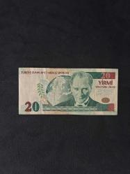 A82 seri 20 Yeni Türk Lirası