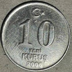 TÜRKİYE  2006   10 YENİ KURUŞ