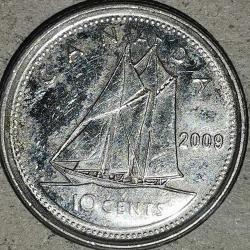 KANADA 2009  10 CENT