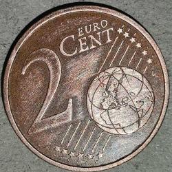 FRANSA    1999   2 EURO CENT