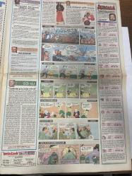 HÜRRİYET TELE VİZYON GÜNLÜK TV GAZETESİ DOĞUM GÜNÜ GAZETESİ - 22 EKİM 1992 -Adnan kahveci - bayan kahveci el üstünde - suna develioğlu- Seda Osman şov - silikonsuz asssolist- kadın şöförlerin derdi - talihin dönüşü - kadın ve silah - clınt eastwood- erkek güzeli sefil bilo - glenn close- bakan Türkan Akyol - mevsimlik defile - tükan akyol- üç amaçlı tencere - beymenin Ankara’daki 10. Yılı - sağlık danışmanı dr. Gündüz tezmen- psikolog dr. Muhteşem nejad- güzin abla - şahin araba - john goodman- altın kızlar - luke perry- sharon farrel- kelly mcgıllıs- pazartesi yalnızlığı - günün yıldızları - gece bülteni ve İngilizce haberler - gecenin sınırı pembe dizi - Nalan altınörs-