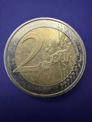 2 EURO MADENİ 2002 İspanya 2 Euro   (Resimdeki Ürün Gönderilecektir) (161)