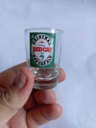 3 adet mini shot bardak dewars red cap manitoba