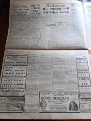 Cumhuriyet Gazetesi - 25 Eylül 1943 - faşist İtalyan hükümeti yazan Nadir Nadi Başmakale - denizaltı harbi tekrar başladı - hücuma uğrayan bir nakliye gemisine tam isabet fotoğraf - Kızılordu Dinyeper'de - şark cephesindeki harekatta tamamıyla harap olan bir tank ve mevziler fotoğraf - Edouard Herriot Öldü - müttefik askerleri İtalyan sahillerini mayınlardan temizliyor fotoğraf - Salerno'nun şimalinde Alman mukavemeti - askeri vaziyet şark cephesinde Alman Ricati yazan emekli general H. Emir Erkilet - Almanya'ya ağır hava akınları gene başladı - Münir Nurettin Selçuk Ben Mualla Gökçay bu akşam Tepebaşı belediye bahçesinde - Sezarın panejirigi 1919 İtalyan Anarşisi yazan Şükrü Kaya - Adalar şarkısı Melek sinemasında - kadın kasabı filmi elhamra'da - yugoslavya'da çete hareketleri büyüyor - Hamiyet Yüceses Cağaloğlu çiftesaraylar bahçesinde - Galatasaray'ın Kongresi - Selahattin Almay istanbulspor'a antrenör oldu - Fenerbahçe Beykoz maçı - Galatasaray Anadolu Hisarı maçı - Nubar Tekyay