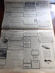 Cumhuriyet Gazetesi - 19 Eylül 1943 - İngiliz politikası yazan Nadir Nadi Başmakale - Almanlar Salernoda geri çekiliyorlar - müttefikler üç küçük adayı işgal ettiler - şimali İtalya'da iç durum yeniden karışıyor - Mussolini dün gece İtalyan milletine hitap etti fotoğraf - yeni gine'de harekata sahne olan bölgeleri gösterir kabartma harita - yeni gine'de lae üssü de zapt edildi - Almanlar Kief'i müdafaaya hazırlanıyor - Yıldız bahçesi dün halka açıldı fotoğraf - Dil iskelesinde yeni yapılan köprüden dün İlk tren geçerken fotoğraf - varlık vergisinden kimler muaf tutulacak - merhum kimyager İbrahim ethem'in cenazesi - Münir Nurettin Selçuk ve Mualla Gökçay Tepebaşı belediye bahçesinde - erkek düşmanı filmi bugün Saray sinemasında - topuzun kısmeti yazan Mahmut Yesari yazı dizisi - birinci sınıf operatör Doktor Cafer Tayyar Kankat - Hayriye Lisesi kayıt ilanı - Raşit Rıza tiyatrosu çemberlitaş sinemasında - Eterna İsveç saati - Universal kronograf saatleri gelmiştir arlon saat mağazası