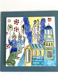 Ermeni minyatür sanatı çini üzerinde