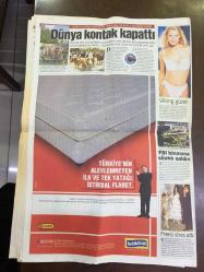 AKŞAM GAZETESİ - 23 EYLÜL 2001 - FAİZ TERÖRÜ LADİN'DEN BETER - DERBİDE GALATASARAY FENERBAHÇE'Yİ 2-0 YENDİ - KADDAFİ'NİN İSTANBUL'DA NAMAZ HAYALİ - FİKRET KIZILOK HAYATINI KAYBETTİ - JULIA ROBERTS - AJDA PEKKAN - İETT ZAMMINA ÖFKE - AŞK ÖMRÜ UZATIYOR - PİRELLİ'Yİ DE KAÇIRDIK - LARA CROFT - PİYASALAR ENKAZ ALTINDA - ANAYASA MARATONU - AKP'DEN ERKEN SEÇİM HAZIRLIĞI - ECEVİT'TEN BUSHA DESTEK MEKTUBU - FAHRİYE ERDAL, DURSUN KARATAŞ, İSA ALTSOY, KATİLLERİ İSTİYORUZ - DOKTORLAR BİLE İŞSİZ - GALATASARAY BAYRAMI - DENİZ GÖKÇE - DÜNYA KONTAKT KAPATTI - FBI BİNASINA SİLAHLI SALDIRI