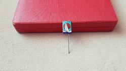 ESKİ - TÜRKİYE YELKEN FEDERASYONU ROZETİ - MADALYA ( SICAK MİNELİ MODEL ) C1487