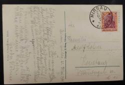 LOT.4 » Almanya Reich 1921 Hirsau Sanatoryumu görselli nasir posta kartı