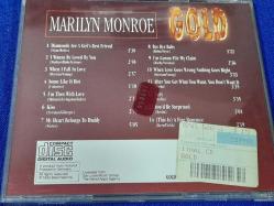 MARILYN MONROE GOLD MÜZİK CD
