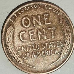 AMERİKA 1957 D    1 CENT   BUĞDAY CENT